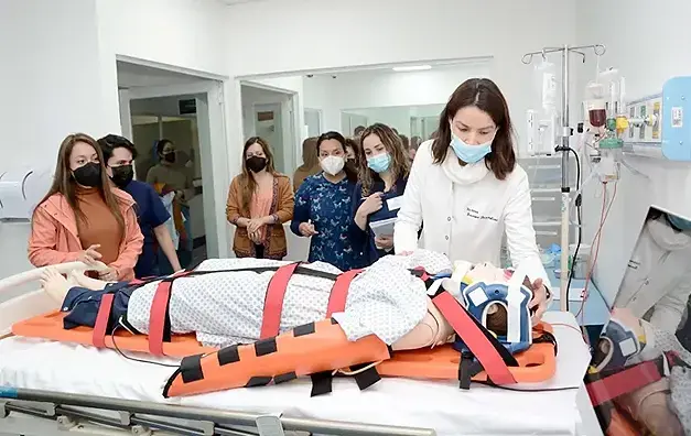 Nuestro moderno hospital de simulación